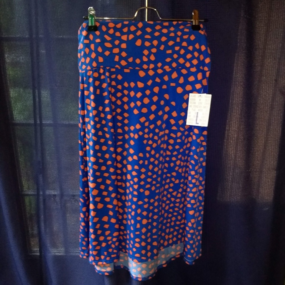 LulaRoe Azure Skirt Size Lg